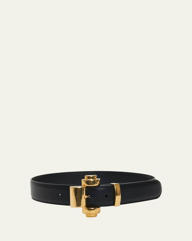 Industrial Medium Leather Belt